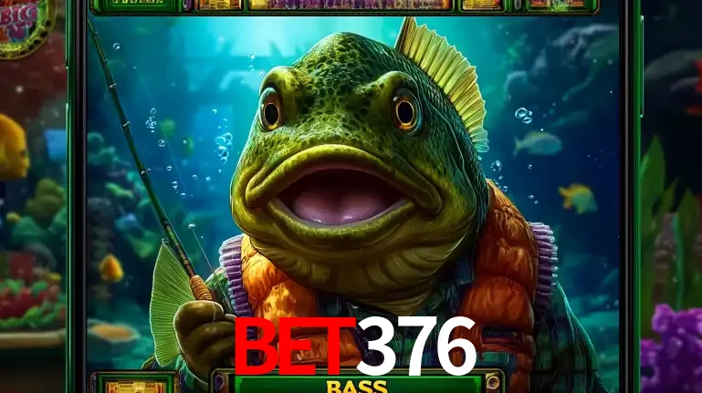 Personagem de peixe pescador do popular jogo de slot com tema de pescaria, uma das emocionantes opções de caça-níqueis para jogar e ganhar no cassino bet376.